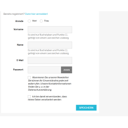 revDSG Datenverarbeitungsannahmebox