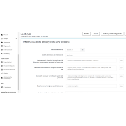 Pagina e testo nLPD Privacy Policy