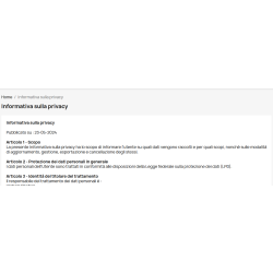 Pagina e testo nLPD Privacy Policy