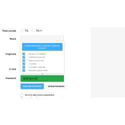 nLPD Password sicura per il cliente